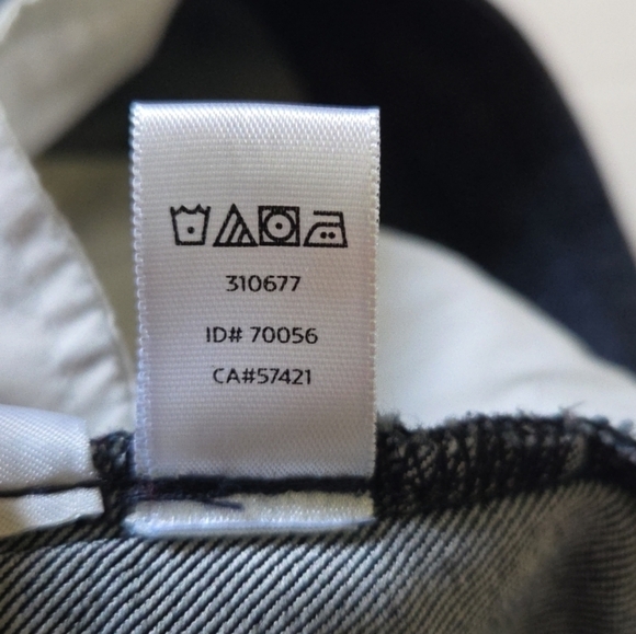 Loft Denim Pencil Skirt Dark Wash Size 4 - Picture 9 of 9